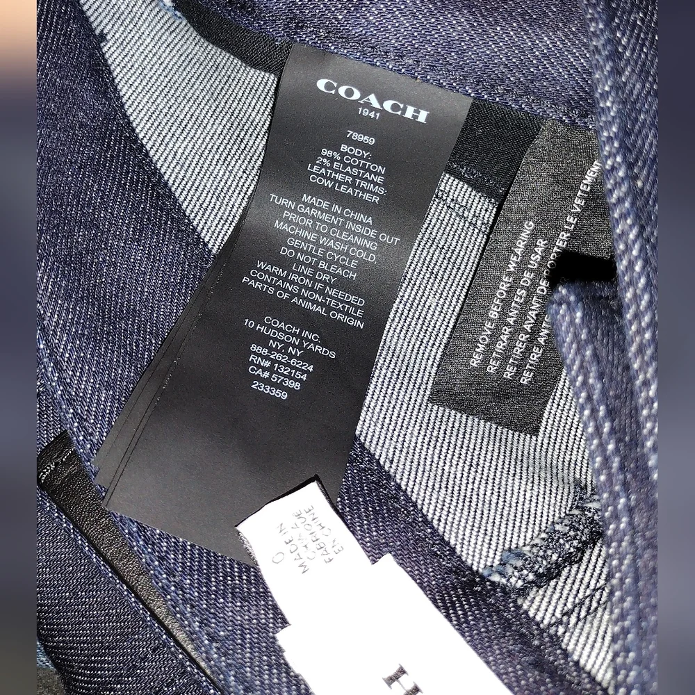 Coach nwt dark